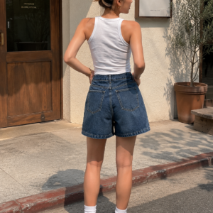 Women's Loose Fit Ripped Casual Denim Mini Shorts - Image 2